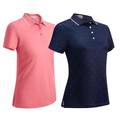 Callaway Ladies Chevron Polka Dot Golf Polo